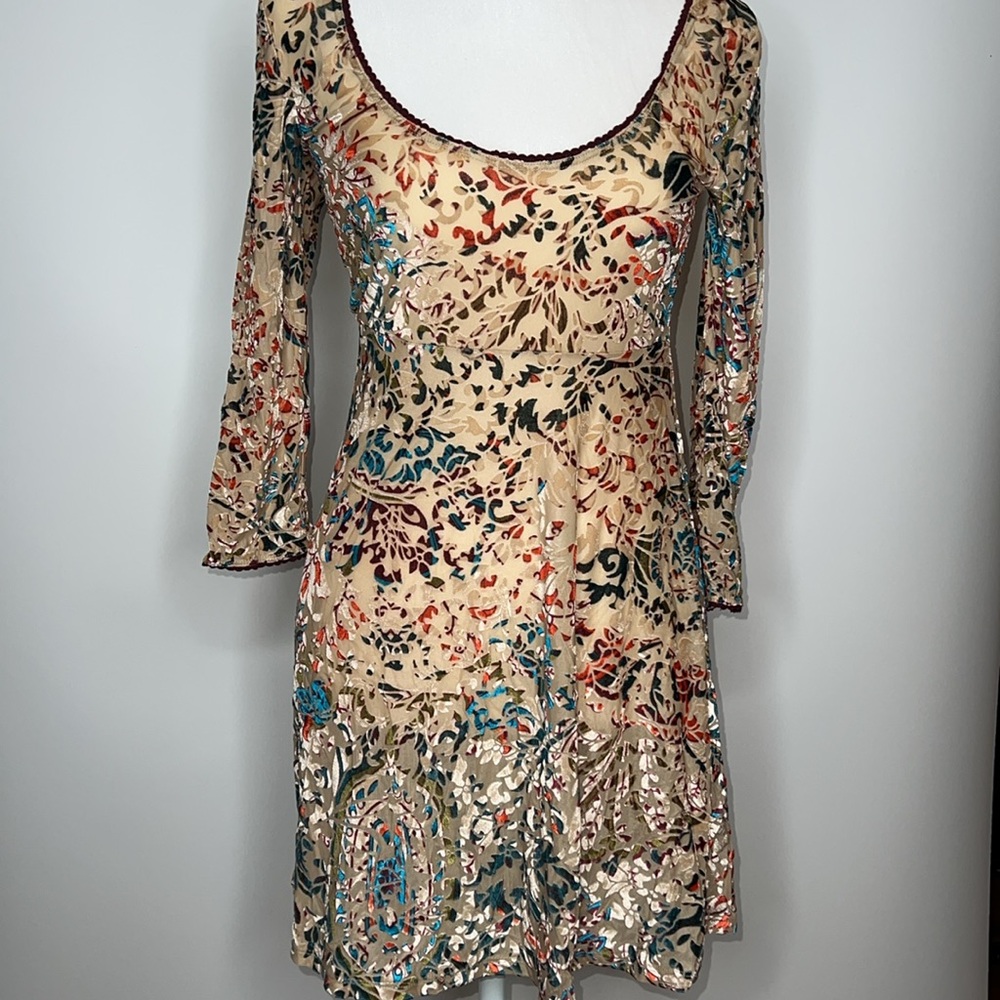 ❤️NWT FREE PEOPLE LONG SLEEVE MINI DRESS - Picture 3 of 17